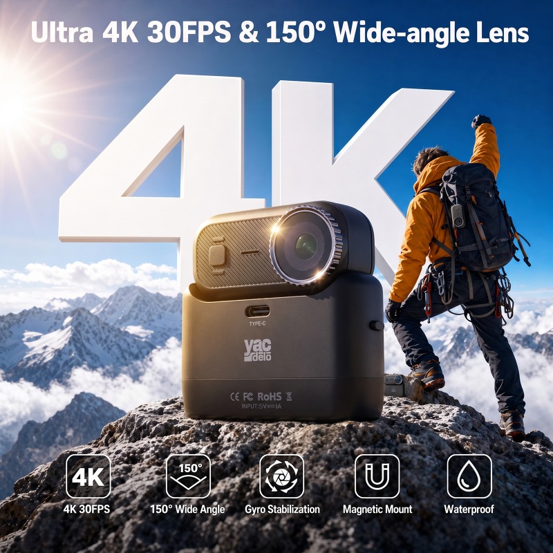 Garden Camera - Câmera APEX Action 4K Mini POV