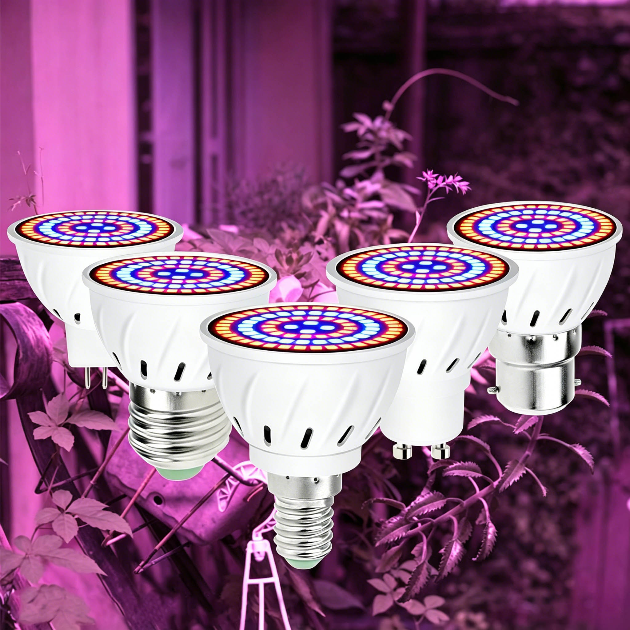 Plant Grow Light Full Spectrum - Lâmpada LED de Crescimento E27 Espectro