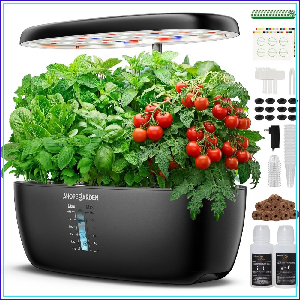 Hydroponic Grow Pod - Jardim Hidropônico de 12 Vasos com