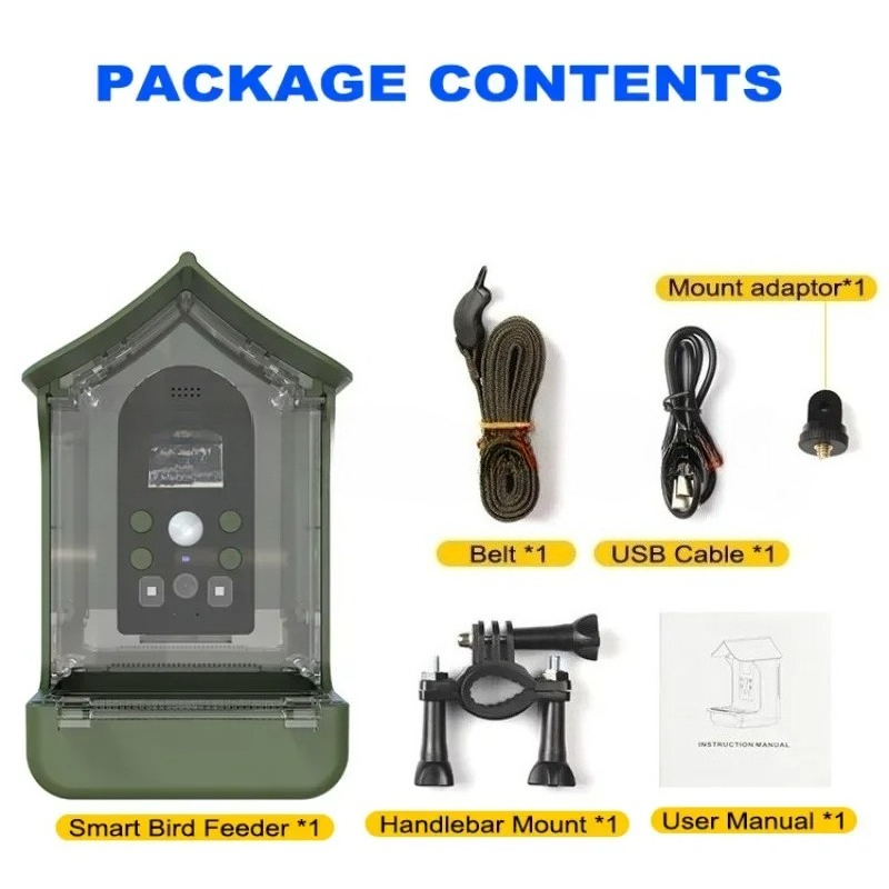Garden Camera - Câmera externa à prova d'água para