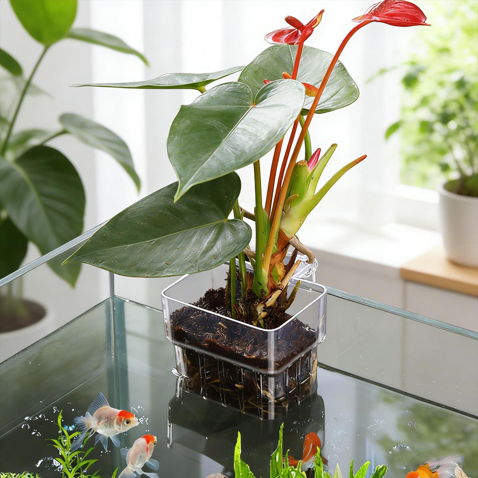 Vaso Transparente Pendurável p - Hydroponic Grow Pod avaliação e preço