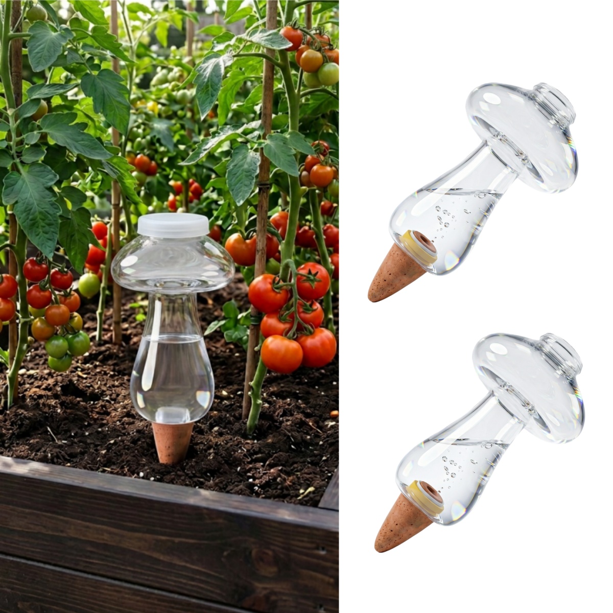Globos de Rega Automática de 3 - Self Watering Planter avaliação e preço