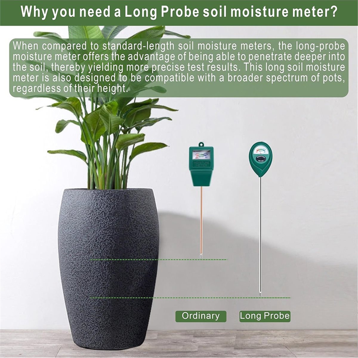 Medidor de Umidade do Solo de  - Plant Monitor avaliação e preço
