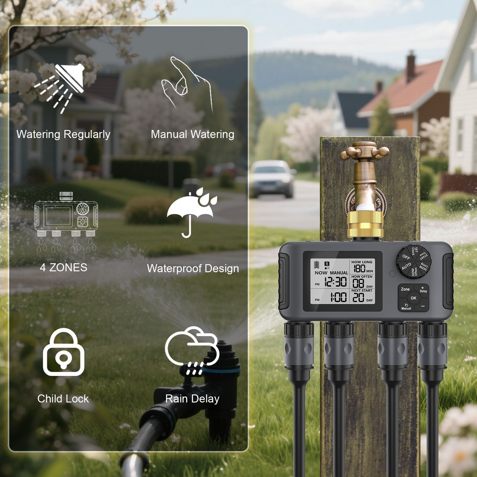 Novo dispositivo de irrigação  - Automatic Watering avaliação e preço