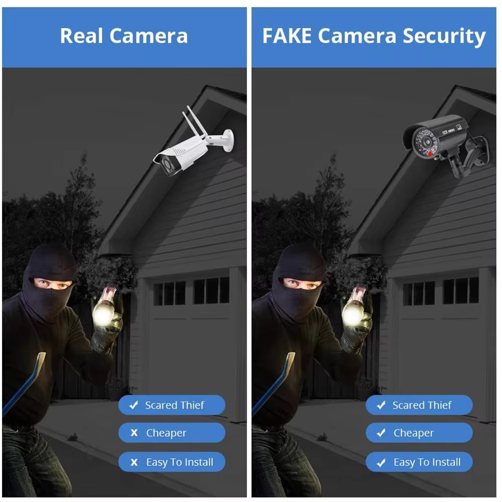 Câmera de simulação, câmera fa - Garden Camera avaliação e preço
