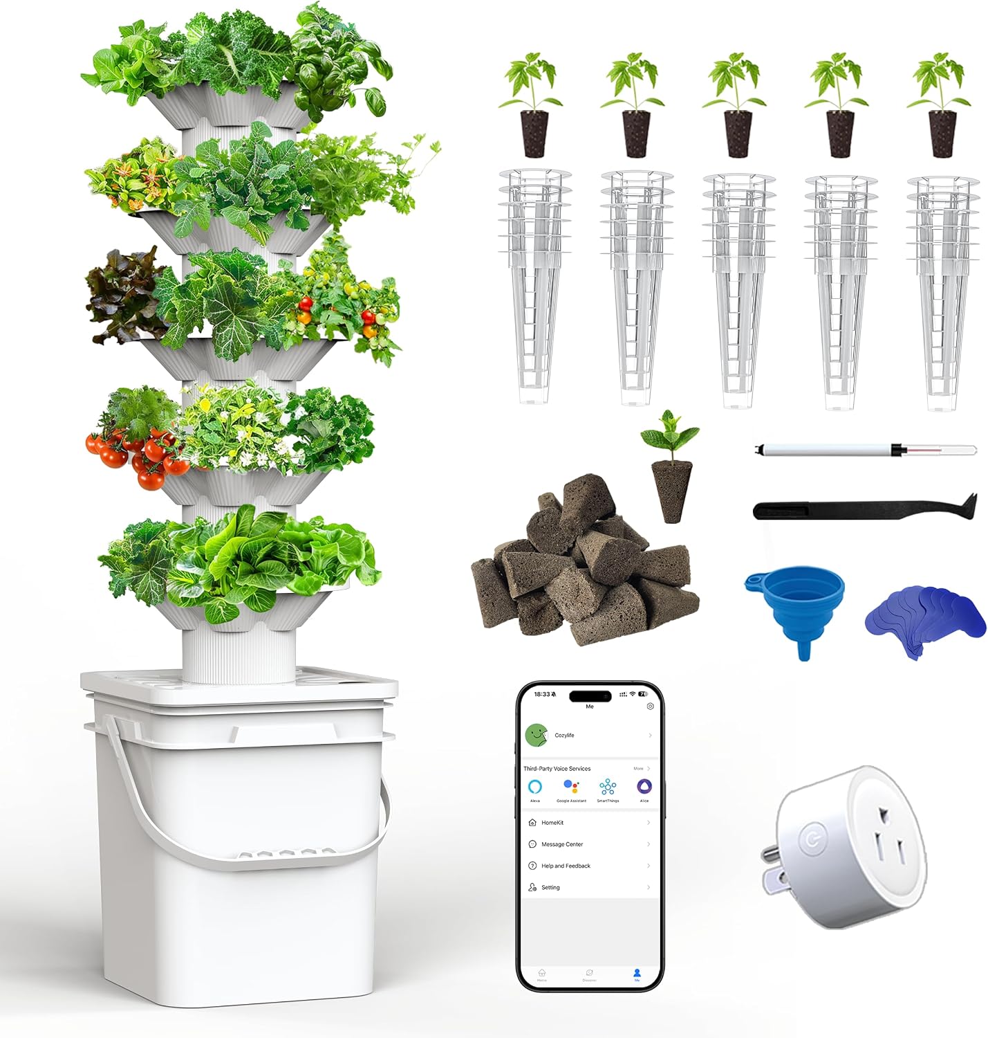 Kit de Sistema de Cultivo Hidr - Indoor Garden Kit avaliação e preço