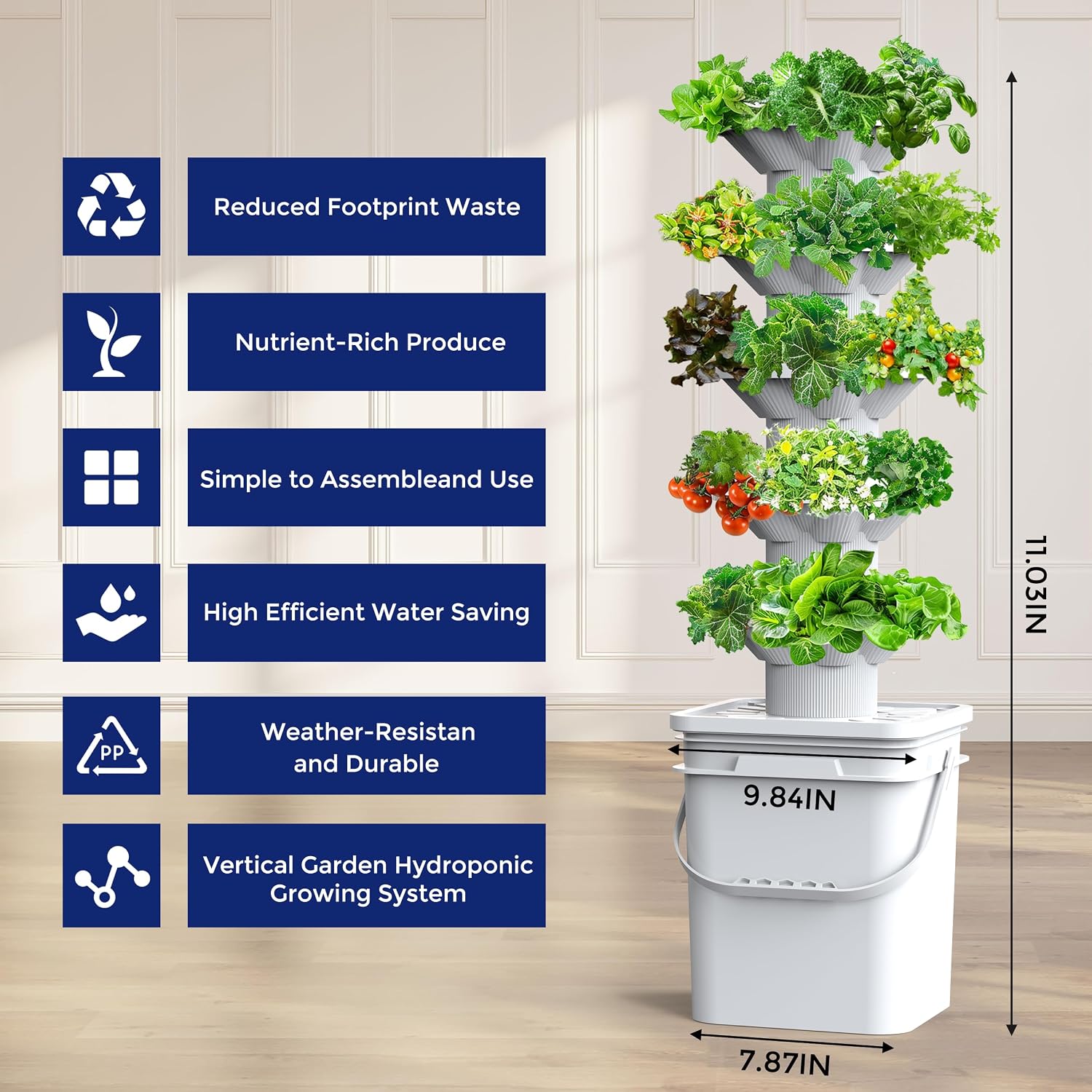Kit de Sistema de Cultivo Hidr - Indoor Garden Kit avaliação e preço
