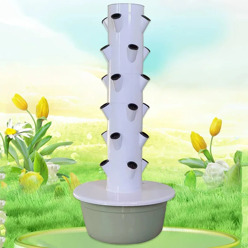 Sistema de Kit de Cultivo Hidr - Hydroponic Tower avaliação e preço