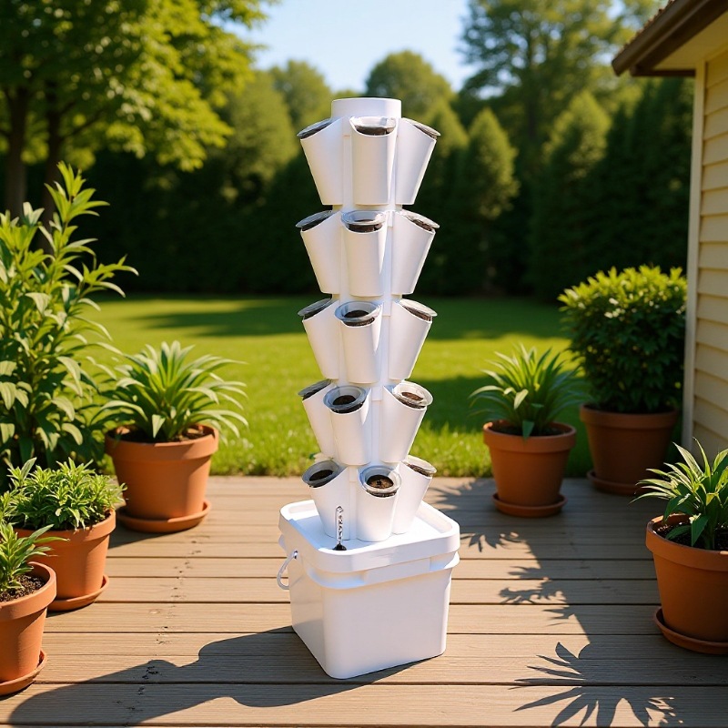 Equipamento de Cultivo Hidropô - Hydroponic Tower avaliação e preço