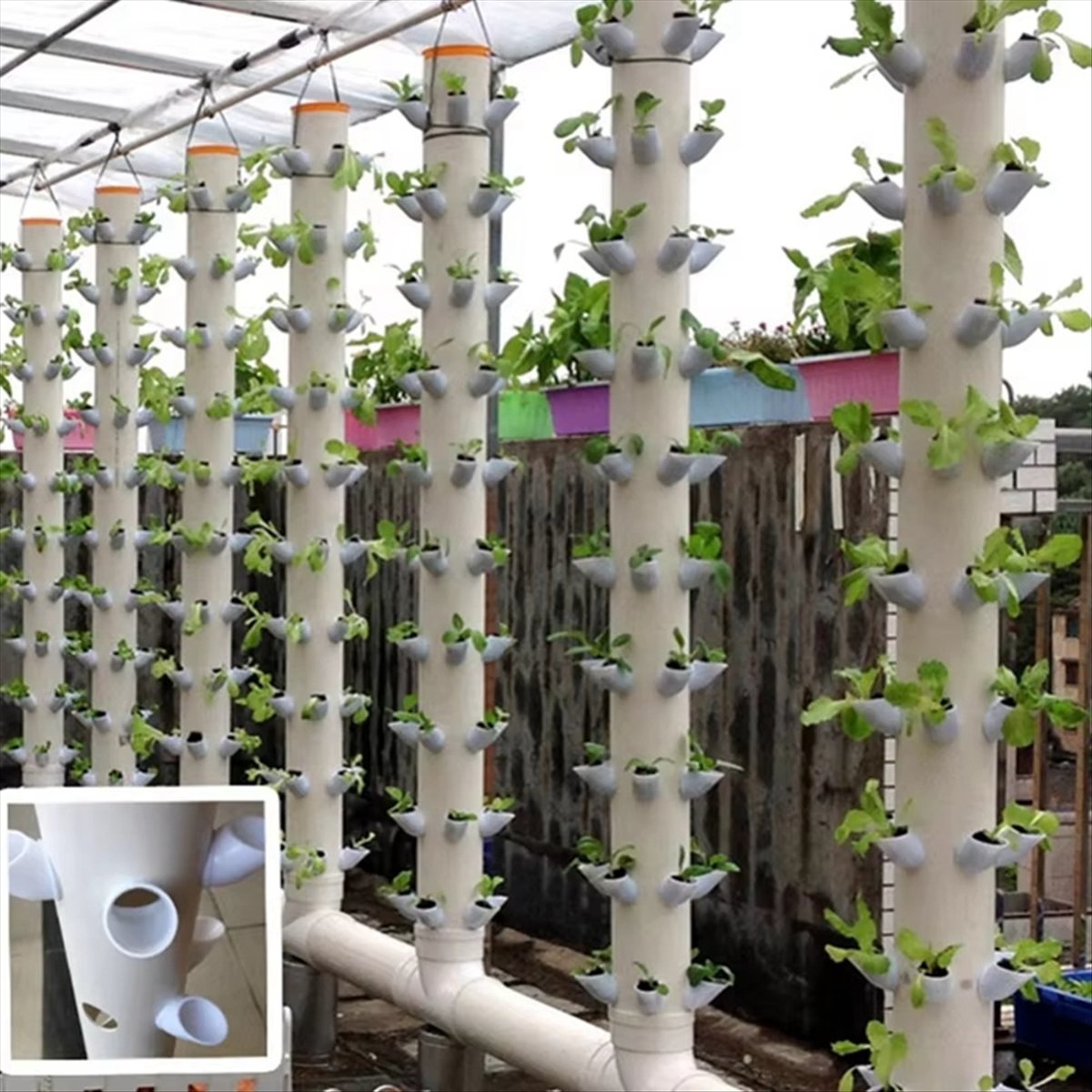 Copo de Plantio Hidropônico Ve - Hydroponic Tower avaliação e preço