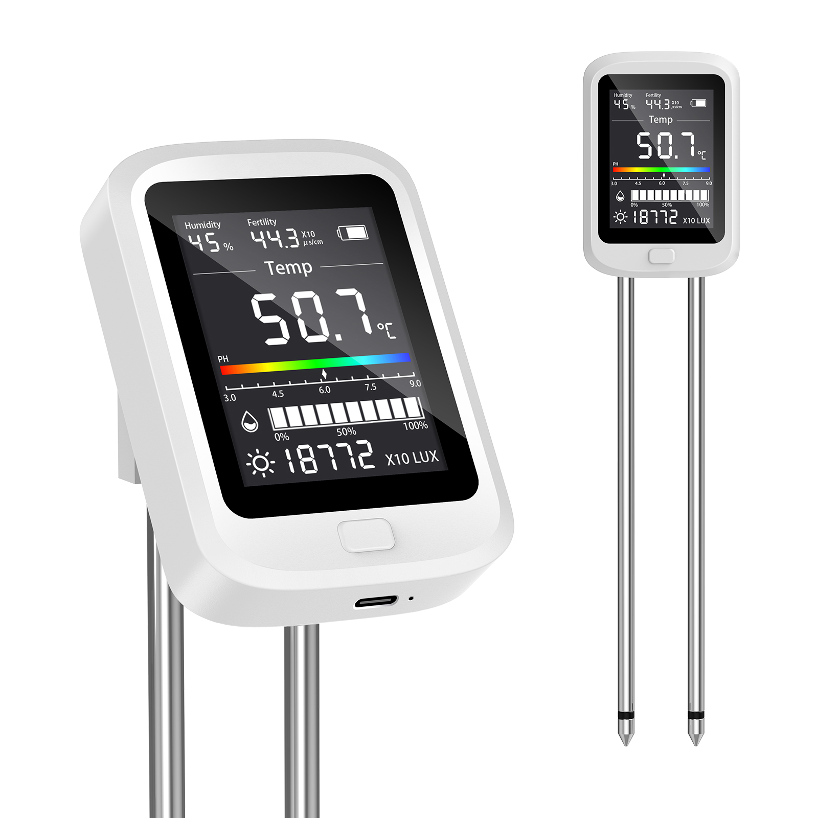 Medidor de Umidade do Solo 6 e - Plant Monitor avaliação e preço