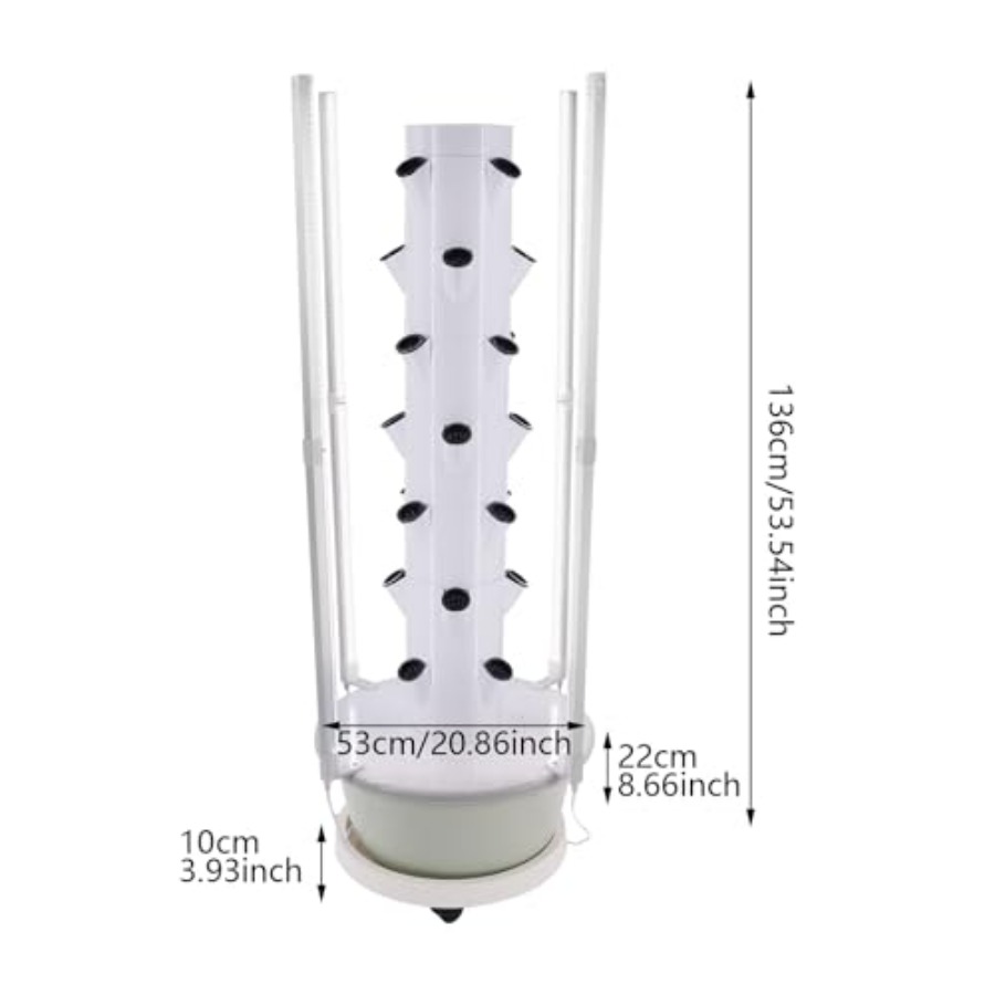 Torre de cultivo hidropônico p - Hydroponic Tower avaliação e preço